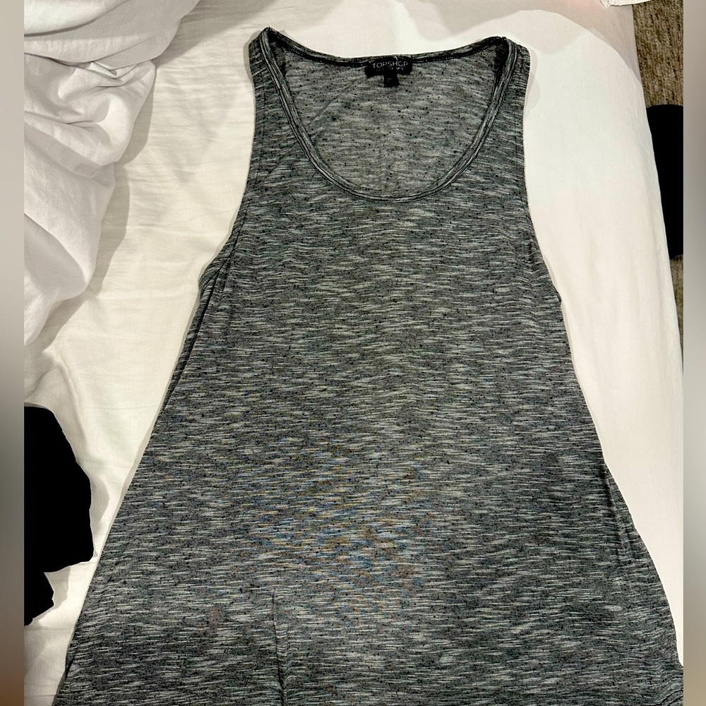 Grey top shop tank top